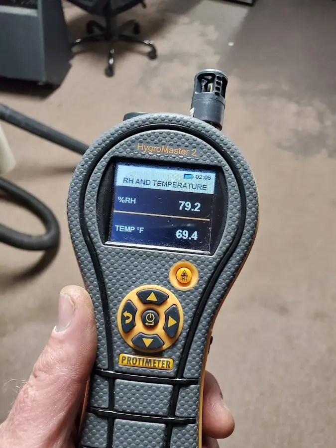 Moisture meter humidity assessment for Mold Remediation & Removal in Mequon