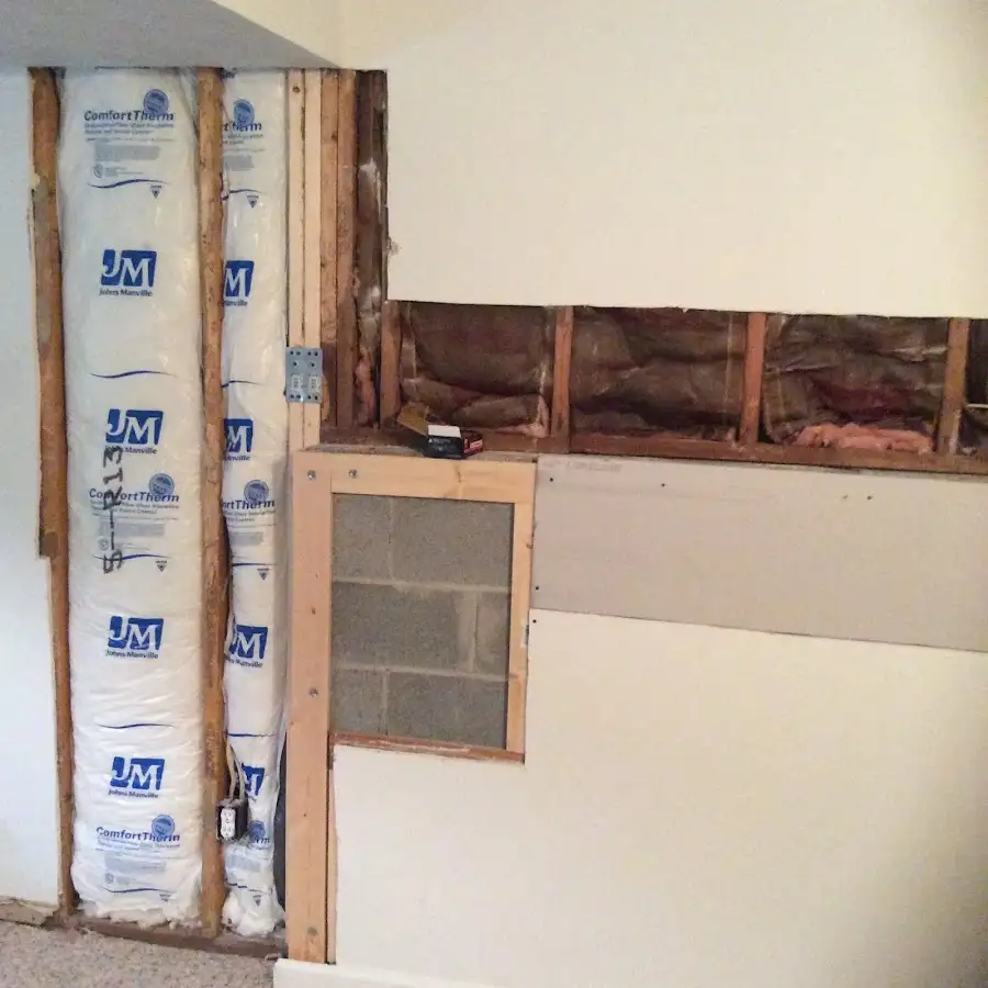 Wall insulation replacement during Odor Removal & Deodorization in Mequon